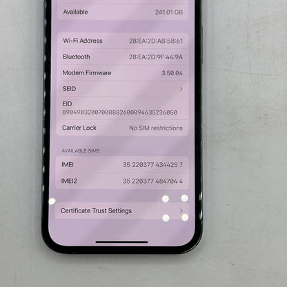 Factory Unlocked Apple iPhone 13 Pro 256GB Sierra Blue MLU03LL/A