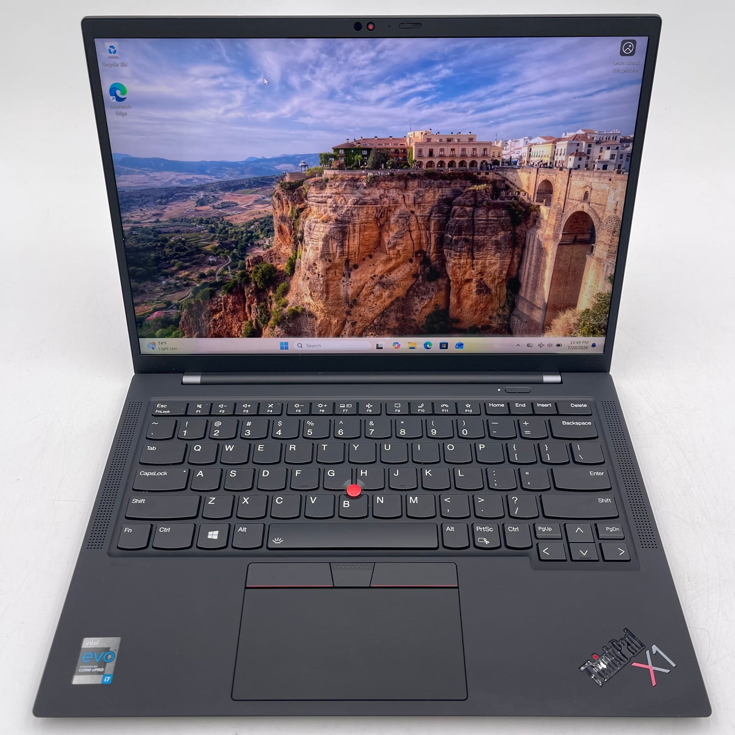 Lenovo ThinkPad X1 Carbon Gen 9 14" i7-1185G7 3.0GHz 16GB RAM 512GB SSD