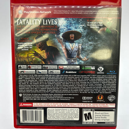 Mortal Kombat Komplete Edition (Sony PlayStation 3 PS3, 2012)