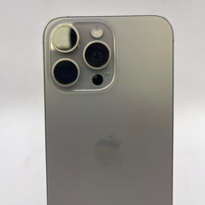 Factory Unlocked Apple iPhone 15 Pro Max 256GB Natural Titanium MU683LL/A