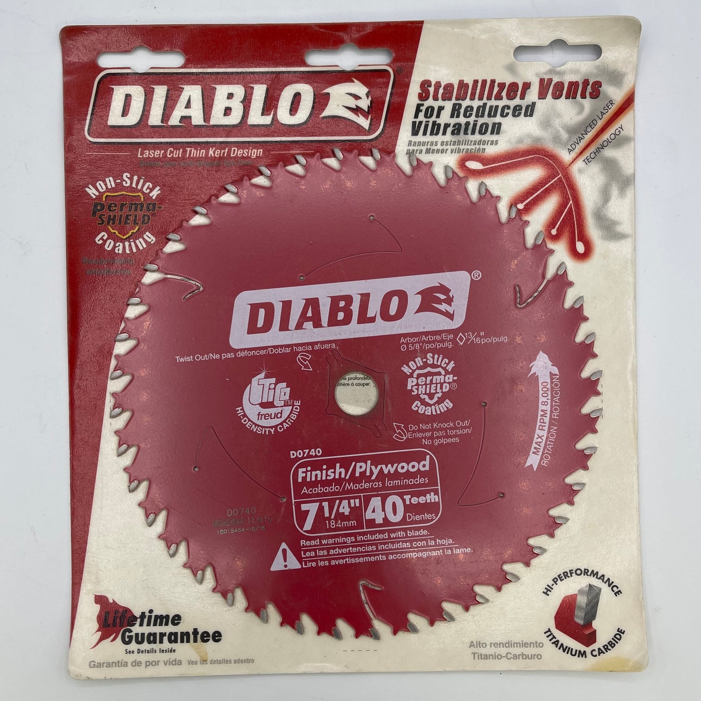 New Diabloe Laser Cut Thin Kerf Design D0740X