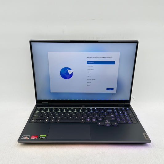 Lenovo Legion 7-16ACHg6 16" Ryzen 7 5800H 3.2GHz 32GB RAM 2TB SSD RTX 3070