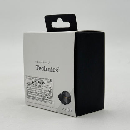 New Technics True Wireless Stereo Earbuds Black AZ100