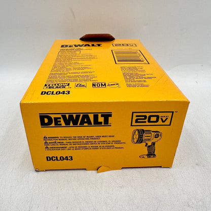 New DeWalt DCL043 20V MAX LED Portable Work Light
