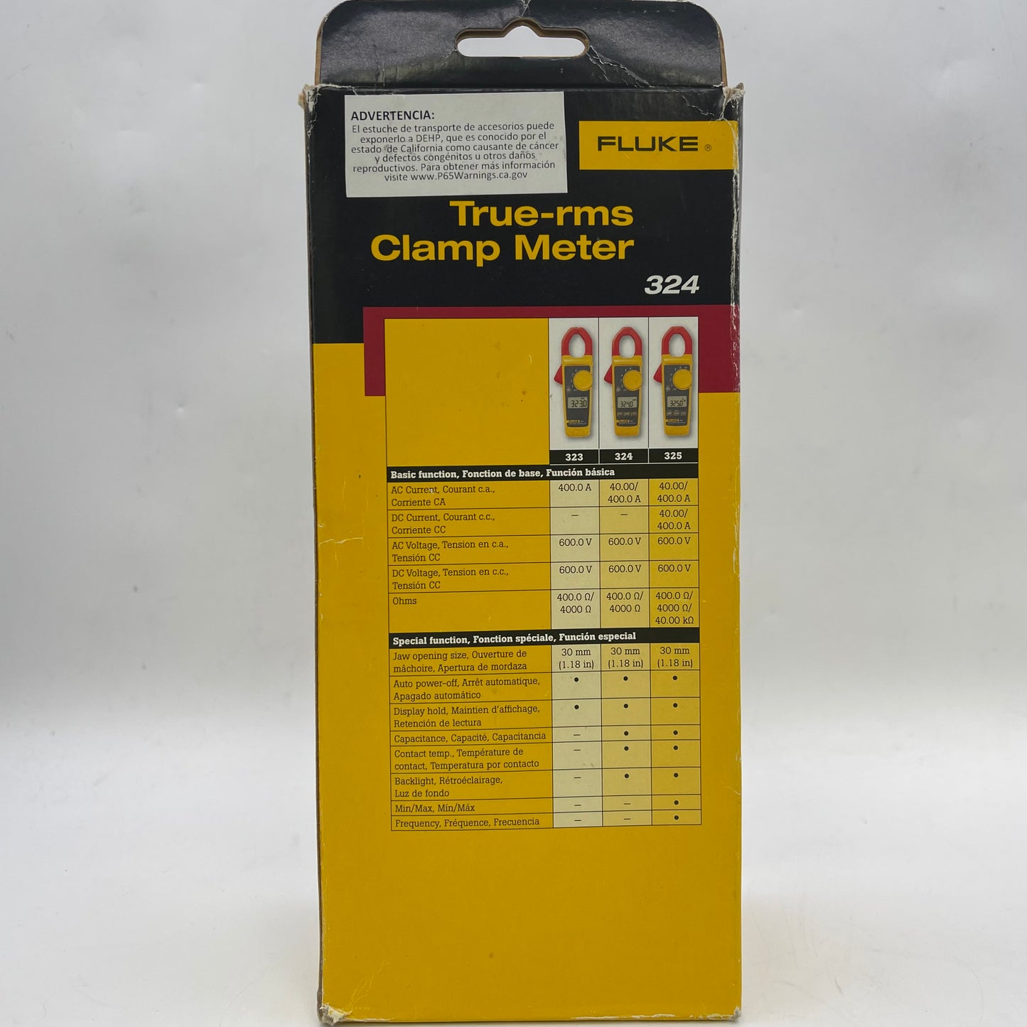 FLUKE True RMS Clamp Meter 324