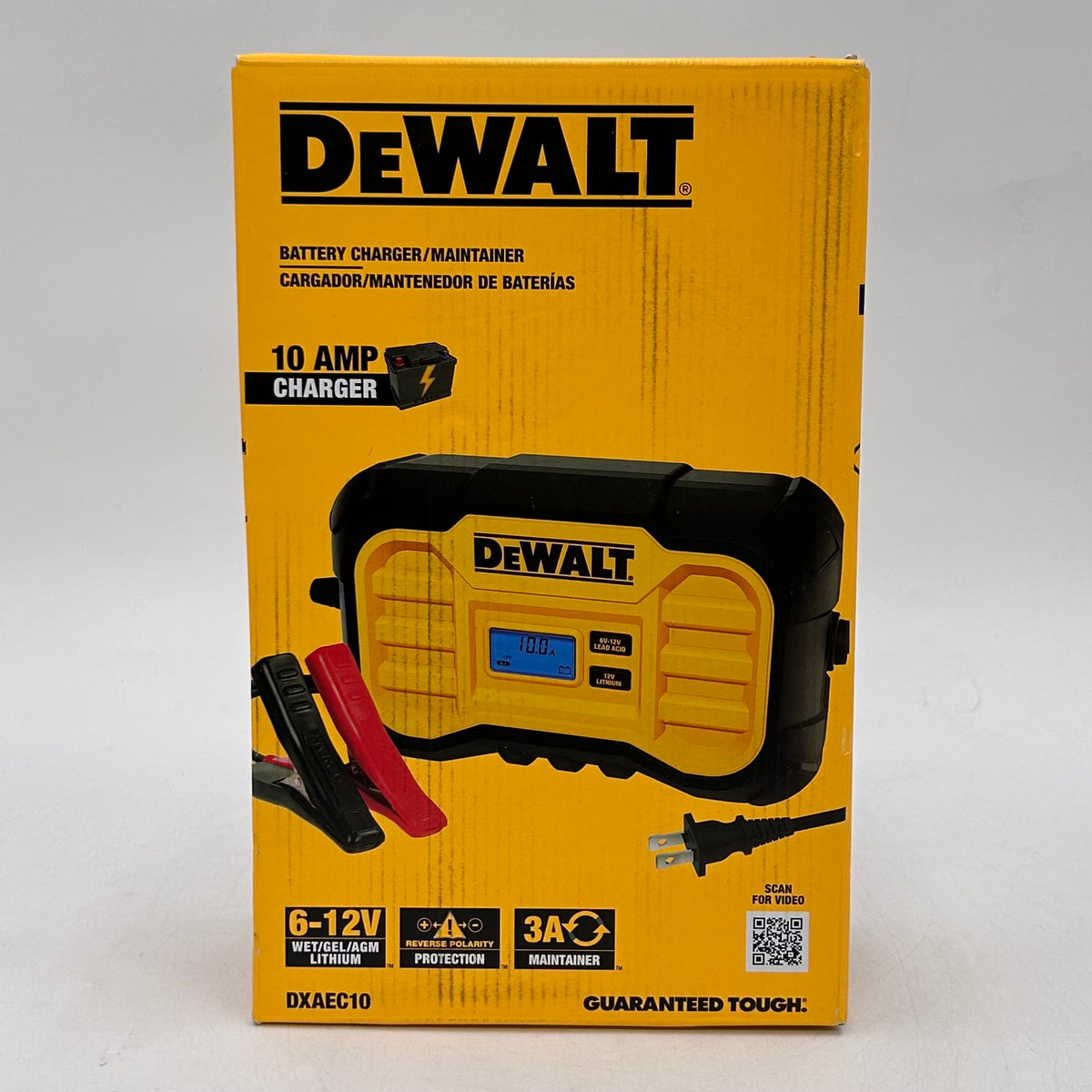 New DeWalt DXAEC10 12V Battery Charger/Maintainer