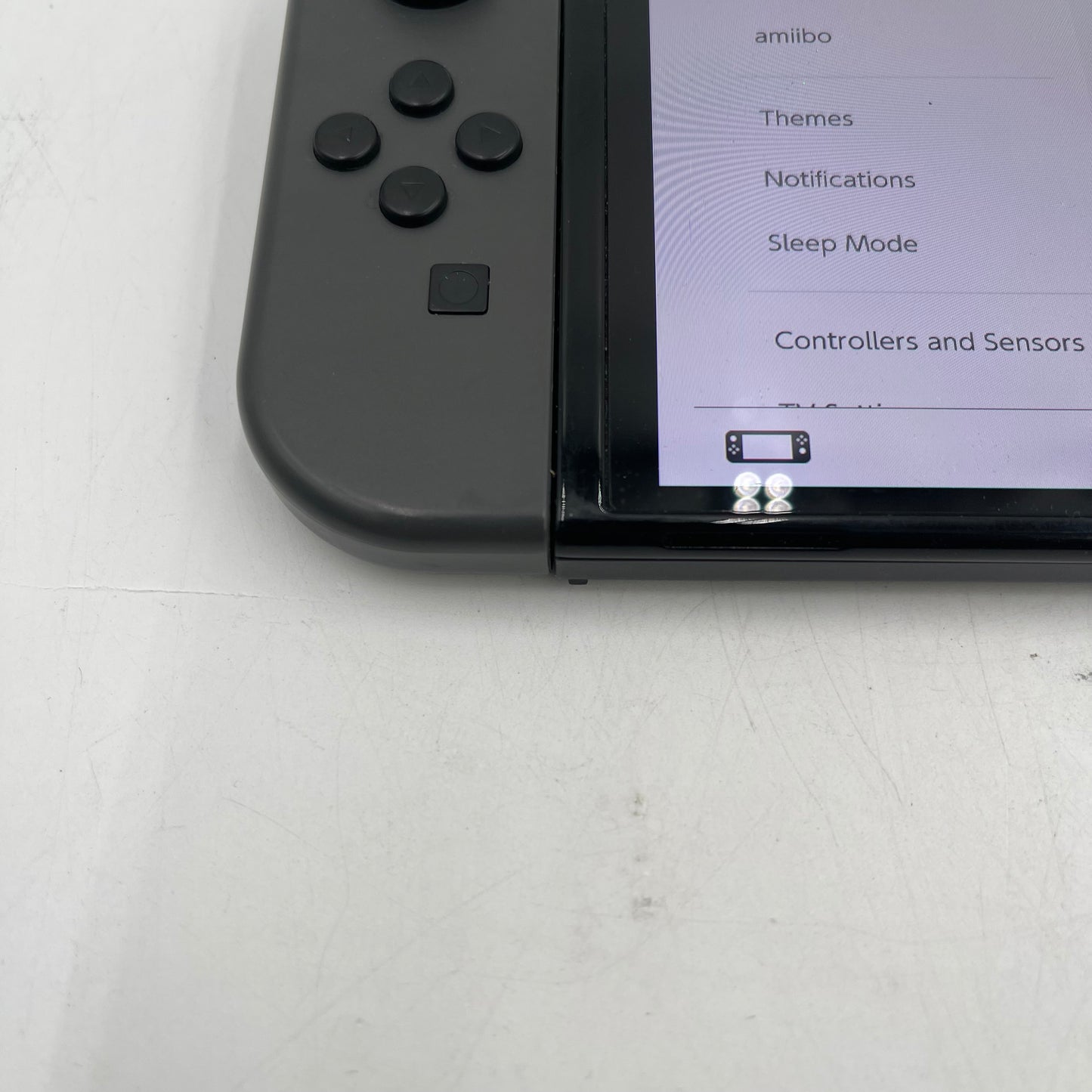 Nintendo Switch OLED Console Gaming System HEG-001 Gray/Blue