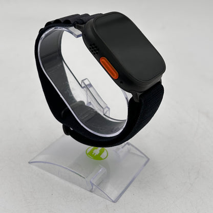 Unlocked Apple Watch Ultra 3 49MM Black Titanium Black Alpine Loop MF0X4LW/A