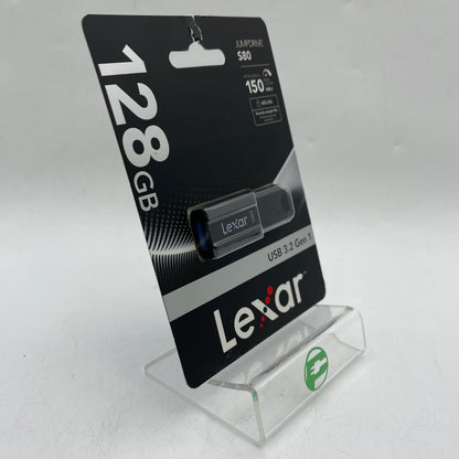 New Lexar S80 128GB Jump Drive LJDS080128G-BNBNU USB 32