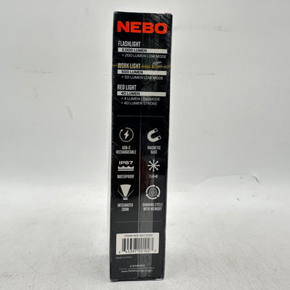 New Nebo Slyde King 2K Work Light NEB-WLT-1003