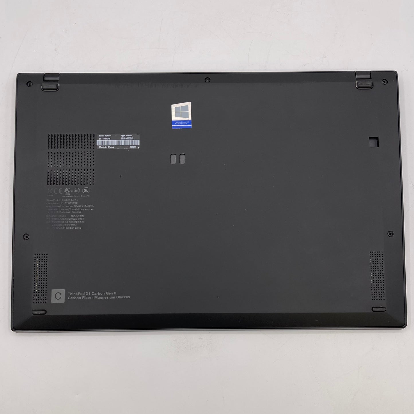 Lenovo ThinkPad X1 CARBON GEN 8 14" i7-10610U 1.8GHz 16GB RAM 512GB SSD