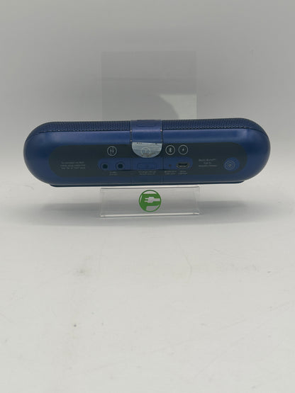 Beats Pill Wireless Portable Bluetooth Speaker Blue B0513 READ Bad Battery