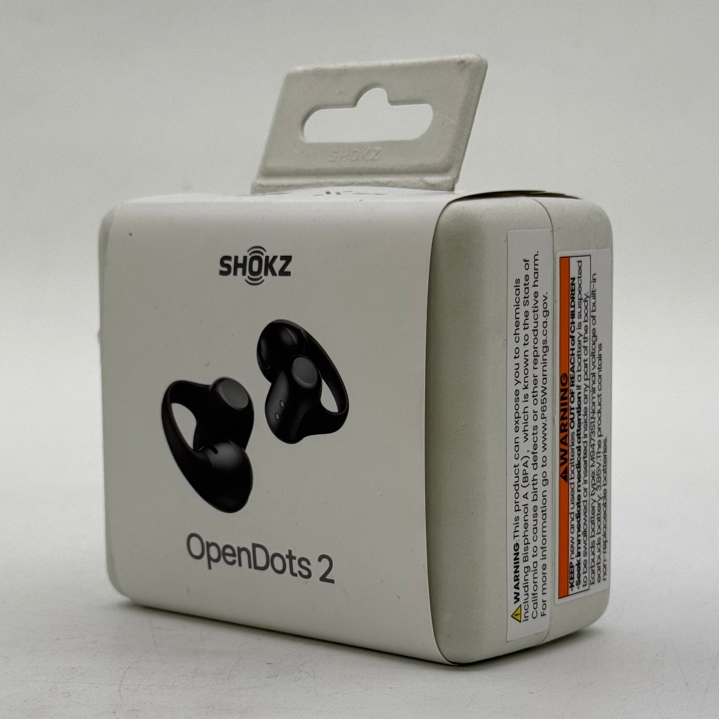 New Shokz OpenDots 2 Open Ear True Wireless Earbuds Black E320