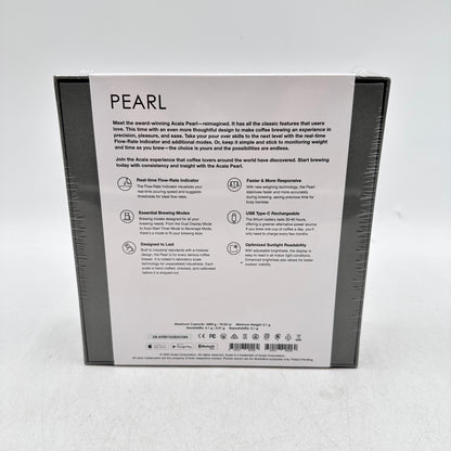 New Acaia Pearl Coffee Scale White AP007