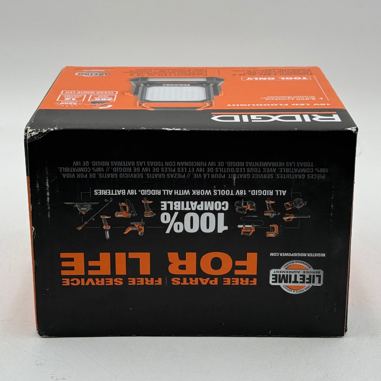 New Ridgid R86902B 18V LED Floodlight