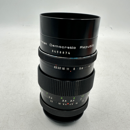 Pentacon Vintage Prime Lens 15-blade 135mm f/2.8 M42 Screw Mount