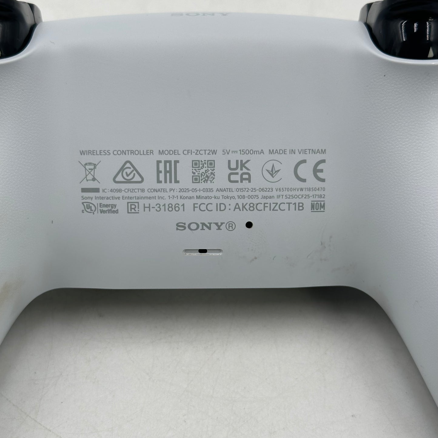 Sony PlayStation 5 PS5 DualSense Wireless Controller White CFI-ZCT2W