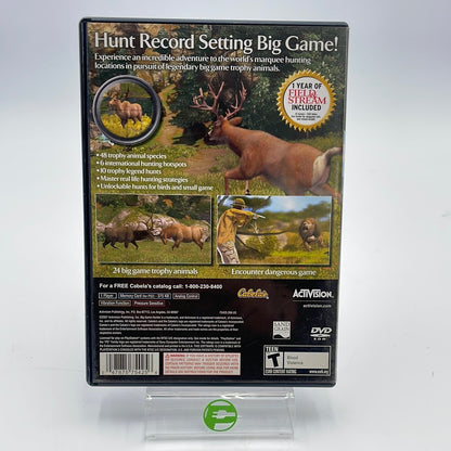 Cabela's Big Game Hunter 2008  (Playstation 2,  2007)