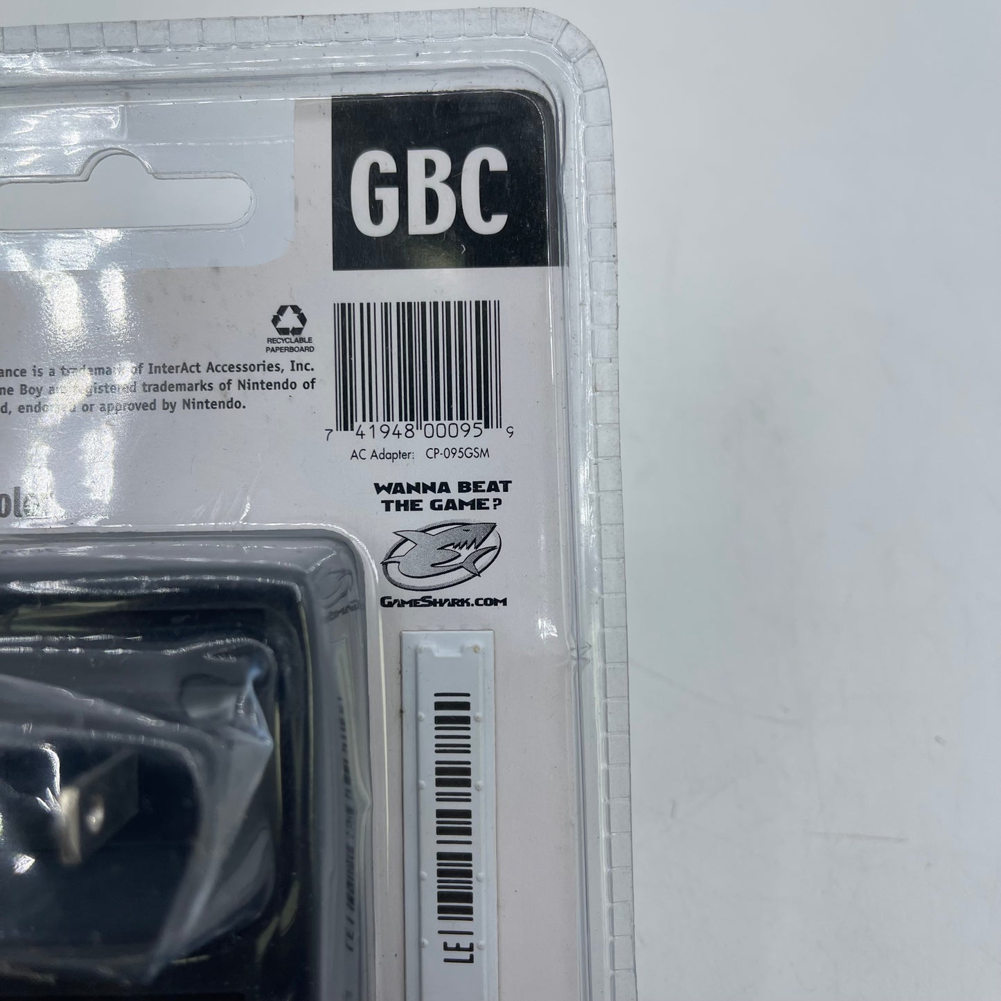 New InterAct AC Adapter Game Boy Color GBC Adapter