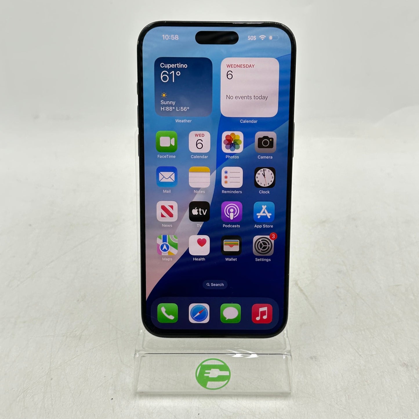 Unlocked Apple iPhone 15 Pro Max 512GB Blue Titanium MU6E3LL/A