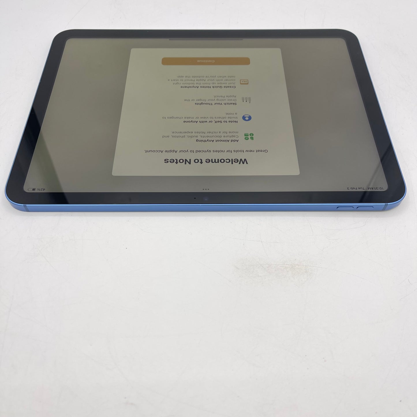 Unlocked Apple iPad 11" (A16) 128GB Blue MD7G4LL/A