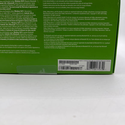 New Microsoft  Xbox True Wireless Headset Black 2065