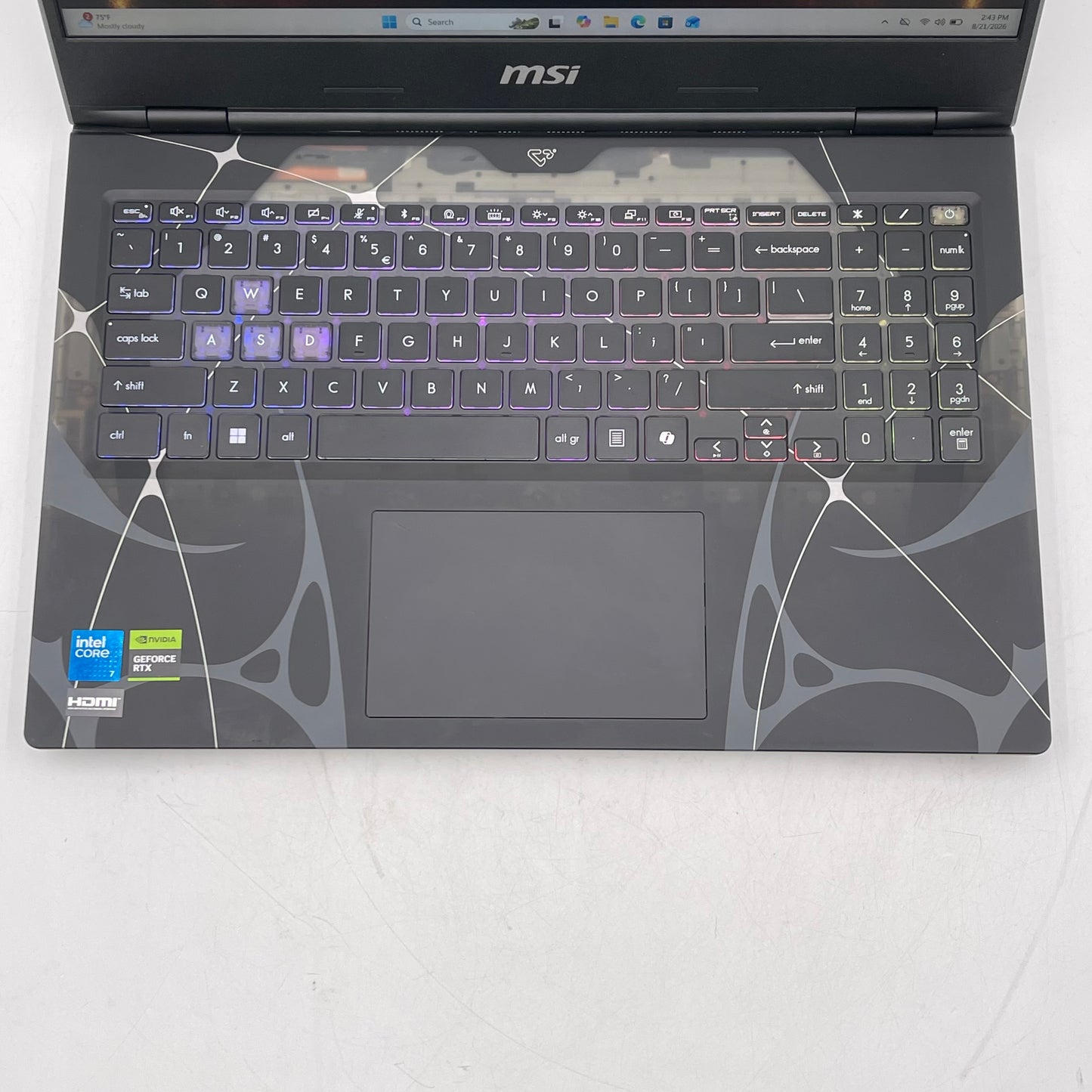 MSI Cyborg 15 MS-15Q3 15.6" Core 7 240H 2.5GHz 16GB RAM 1TB SSD GeForce RTX 5050