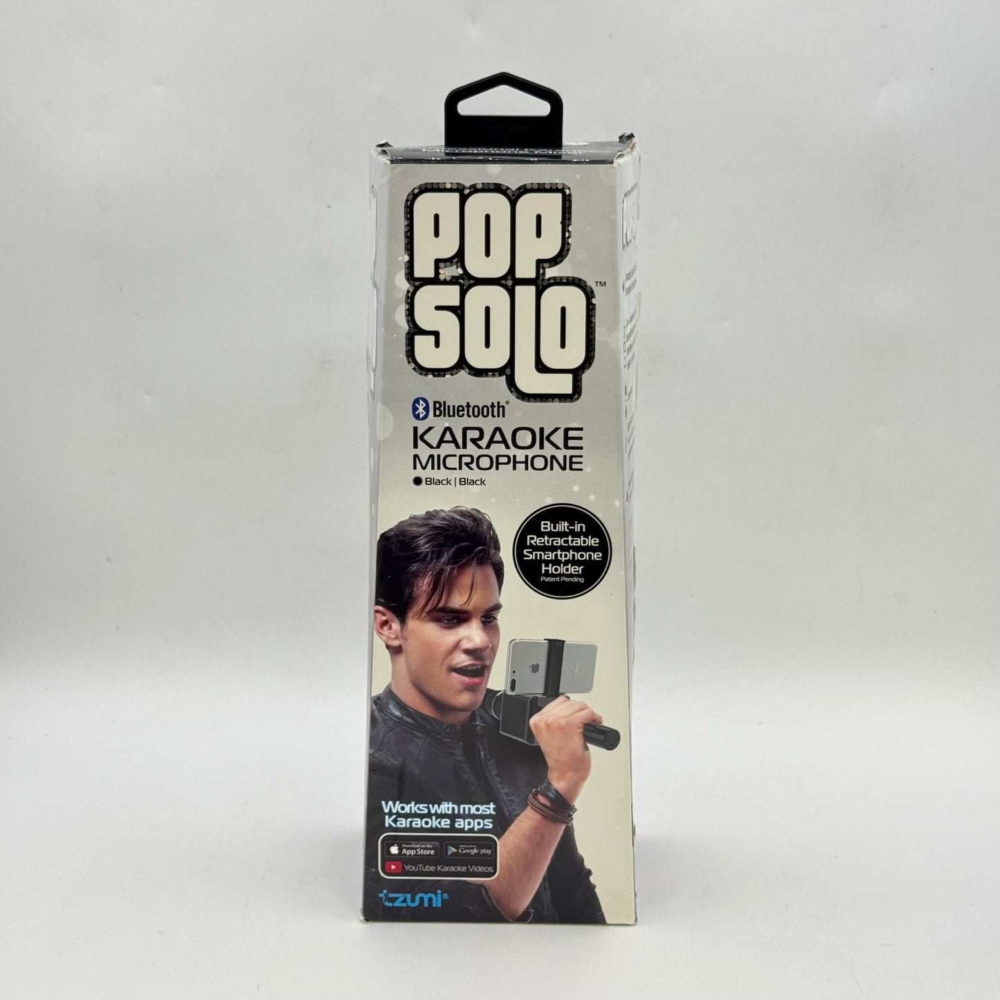 New Tzumi PopSolo Professional Bluetooth Karaoke Microphone Mixer