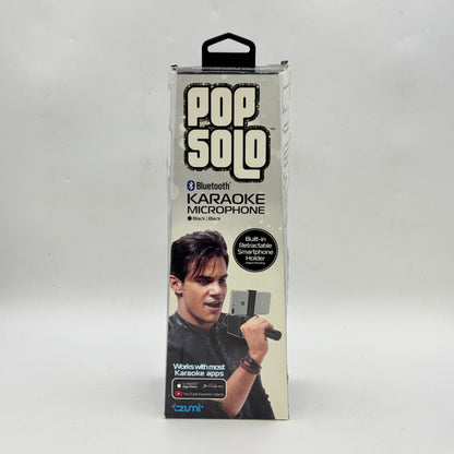 New Tzumi PopSolo Professional Bluetooth Karaoke Microphone Mixer