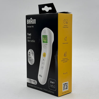 New Braun Sensian 4 No Touch 3-in-1 Thermometer BNT100USV2