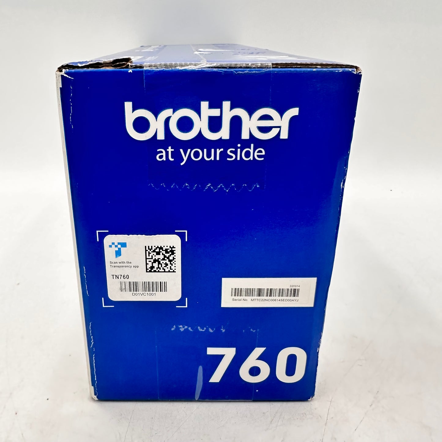 New Brother TN760 Black High Yield Toner Cartridge D01VC1001