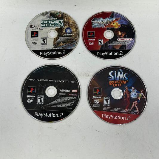 Lot of 4 Sony PlayStation 2 PS2 Games