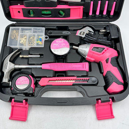 New Apollo 135 Piece Household Tool Kit 3.6V Tool Kit
