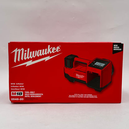 New Milwaukee 2848-20 M18 18V Compact Inflator