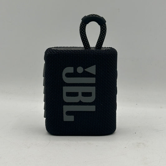 JBL Go 3 Portable Wireless Bluetooth Speaker Black G03J