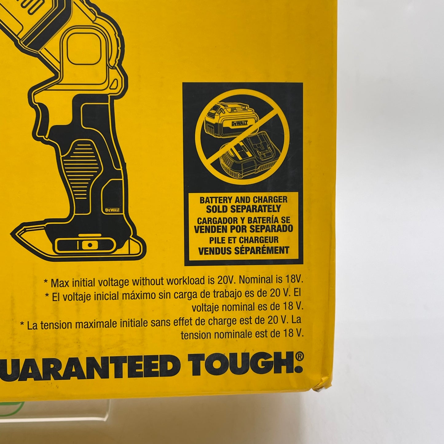 New DeWalt DCL050 20V MAX LED Hand Held