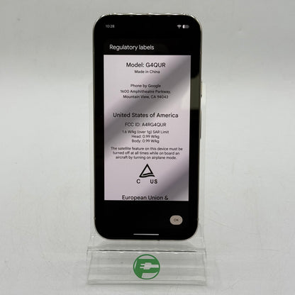 Factory Unlocked Google Pixel 10 Pro 128GB Porcelain G4QUR