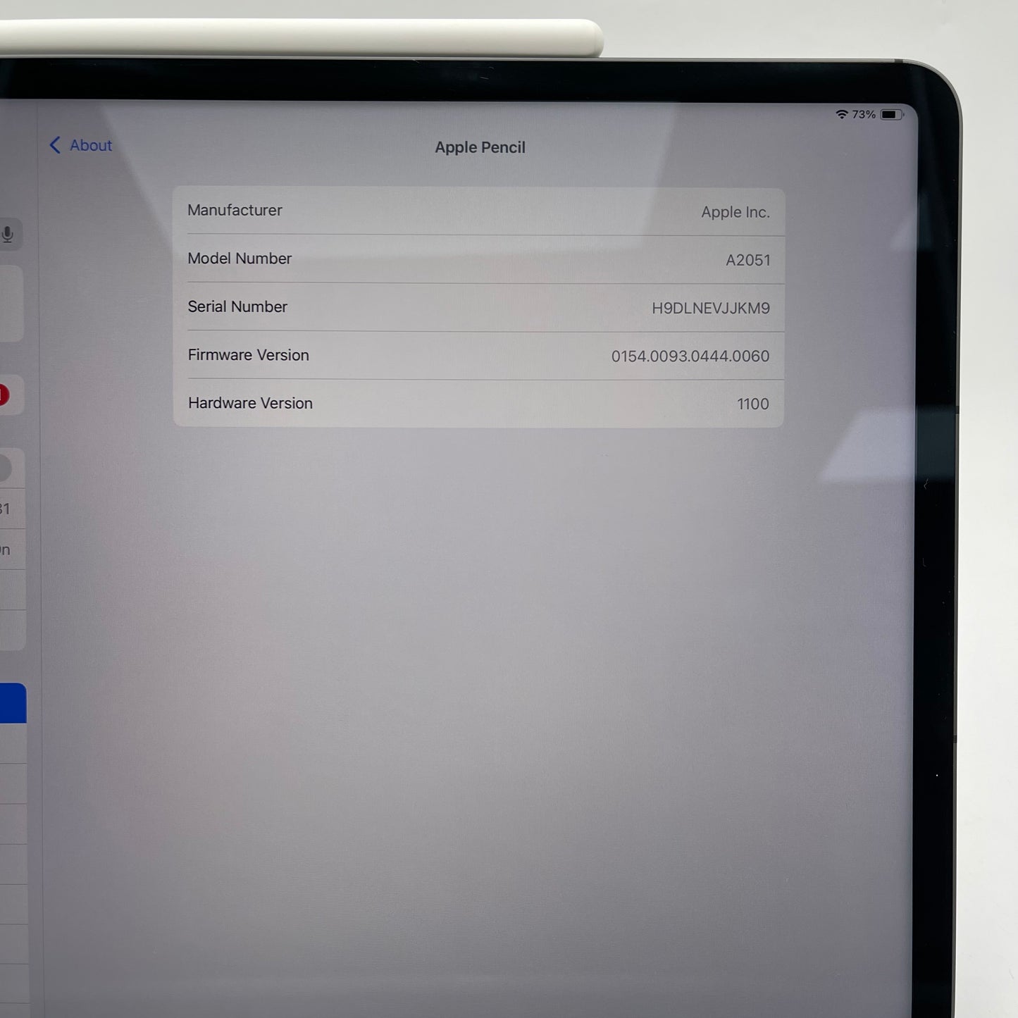 Unlocked Apple iPad Pro 12.9" 5th Gen 2TB Silver NHP43LL/A w/ Pencil & Keyboard
