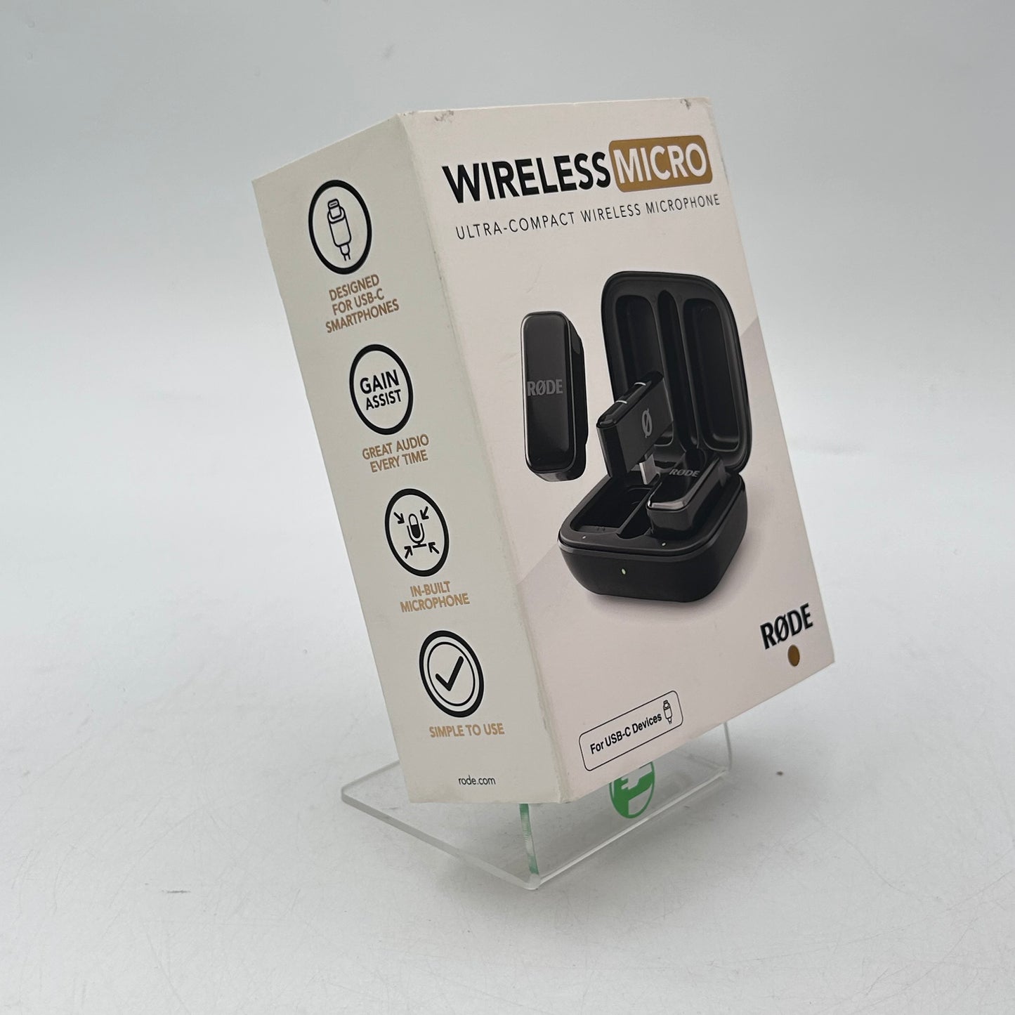 New Rode Micro 20Hz - 20kHz Wireless Microphone 0927-3037-02-13