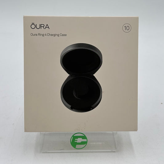New Oura Ring 4 Size 10 Black Smart Ring Charging Case Only JZ95-60408-10