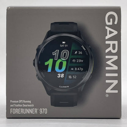 New Garmin Forerunner 970 47mm Premium GPS Running and Triathlon Smartwatch 