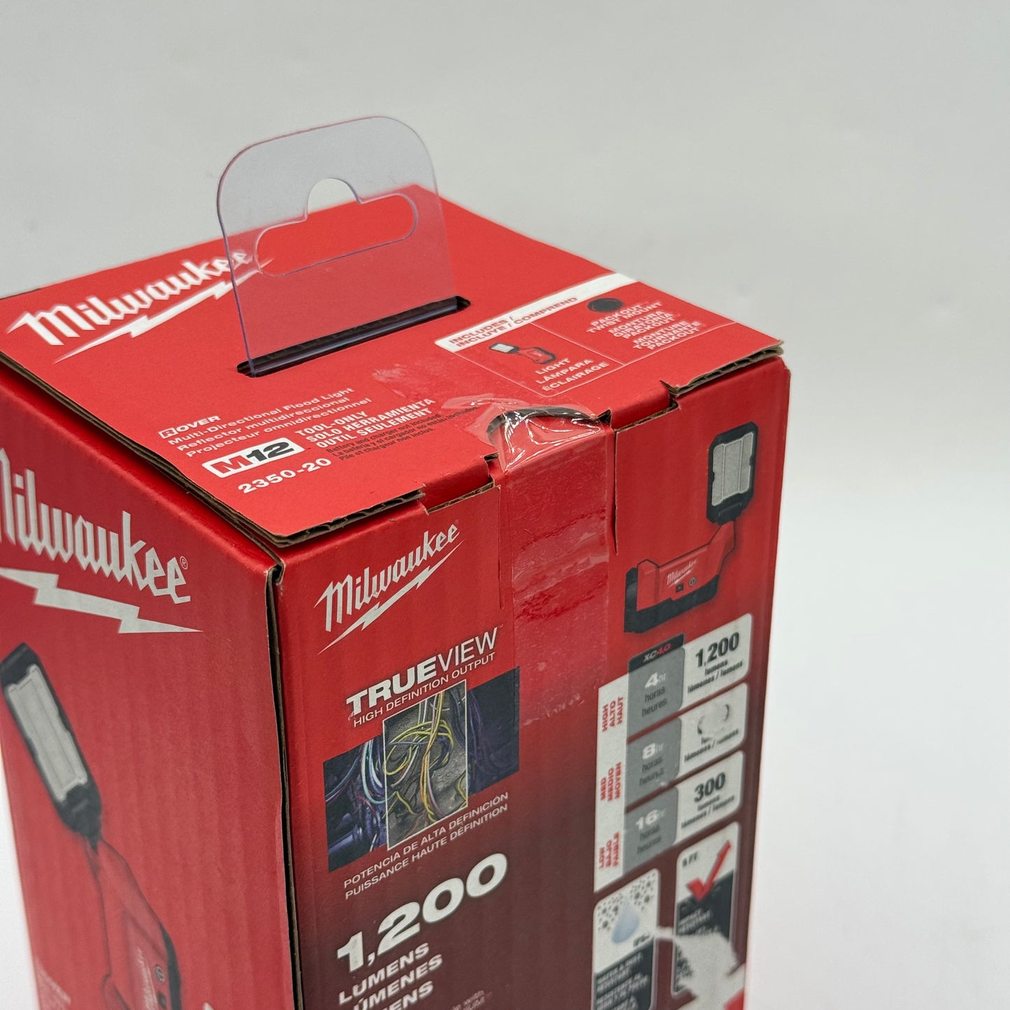 New Milwaukee 2350-20 M12 12V Rover Multi-Directional Flood Light
