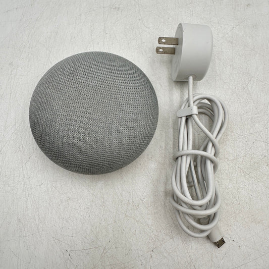Google Home Mini 1st Generation Smart Speaker Gray 10-210600-10