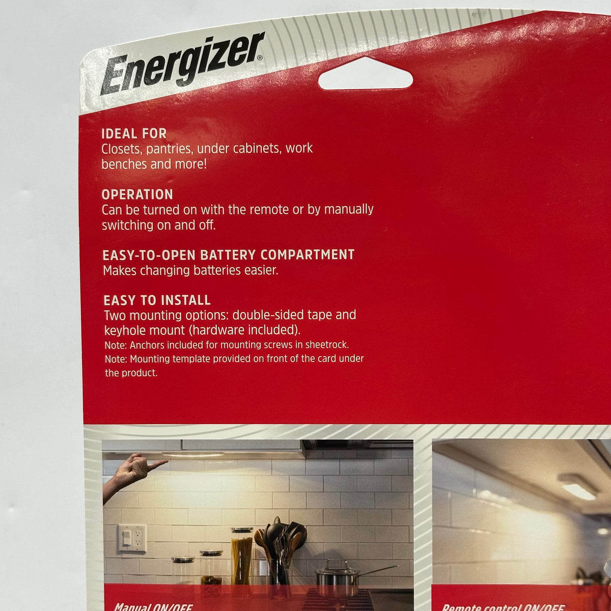 New Energizer Remote Control 10in. Light Bars 44576