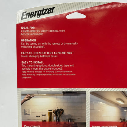 New Energizer Remote Control 10in. Light Bars 44576