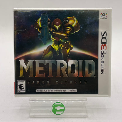 New Metroid Samus Returns (Nintendo 3DS, 2017)