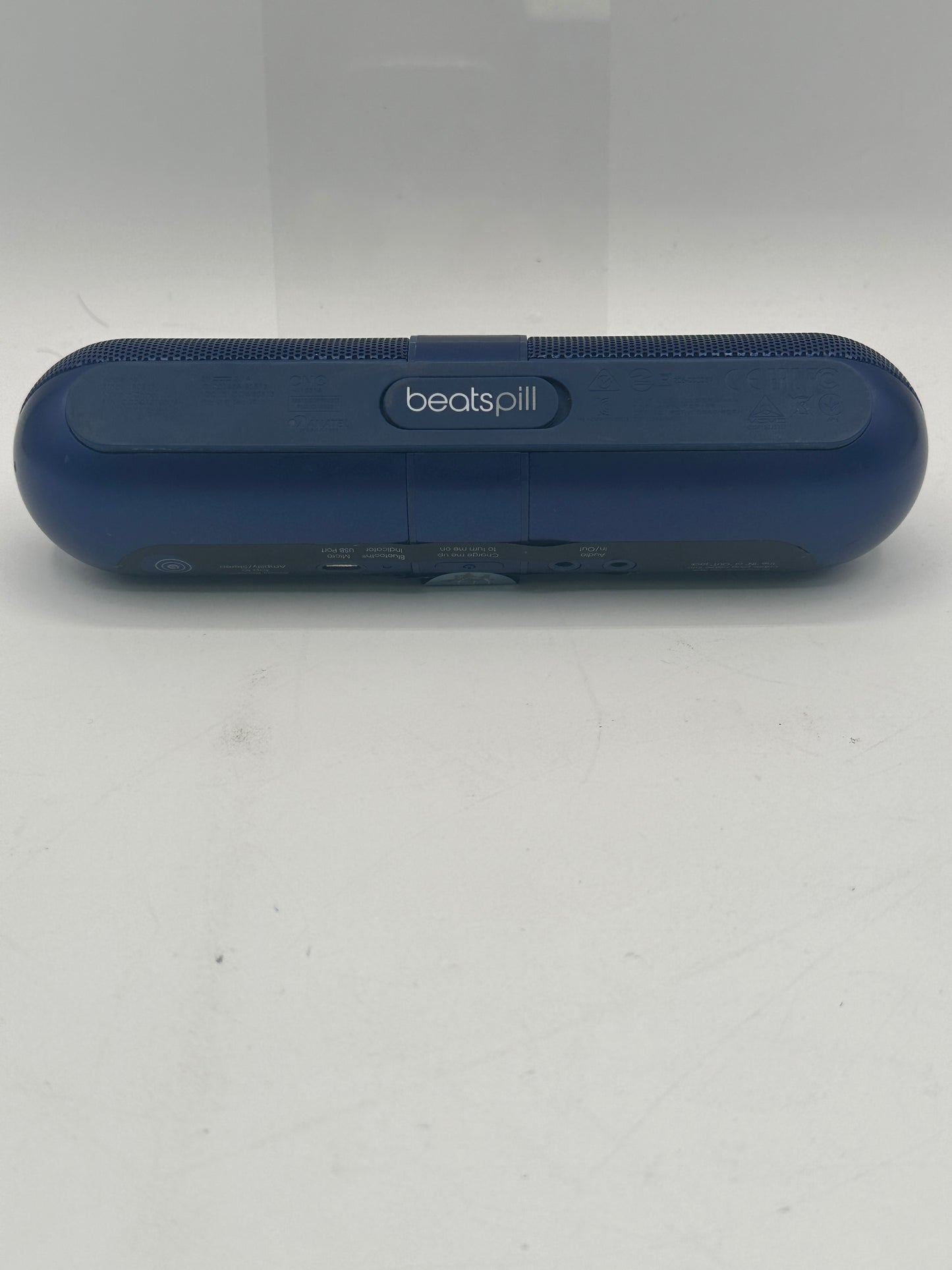 Beats Pill Wireless Portable Bluetooth Speaker Blue B0513 READ Bad Battery