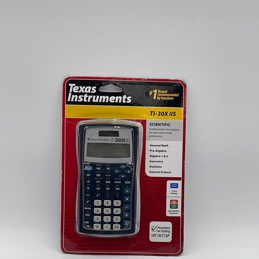 New Texas Instruments Fundamental Scientific Calculator TI-30XIIS