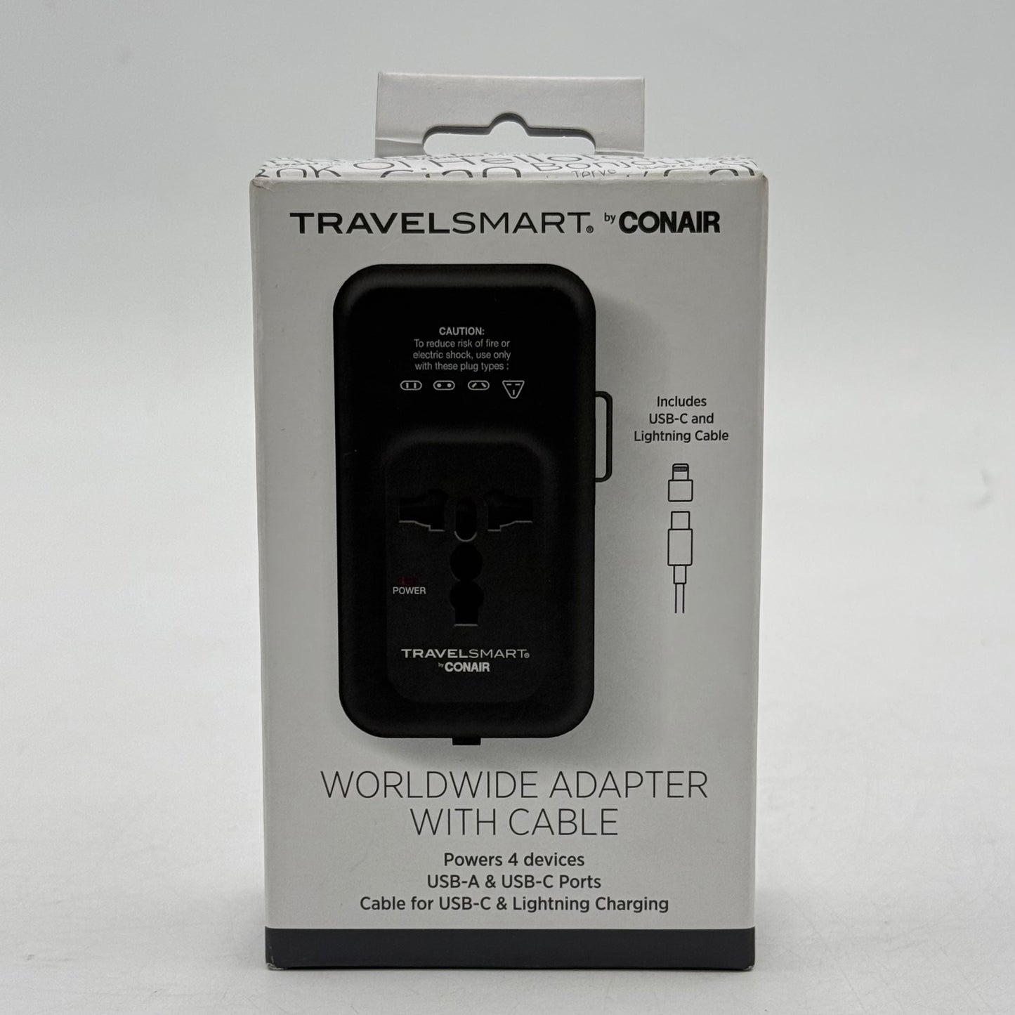 New Travelsmart Worldwide Adapter With Cable