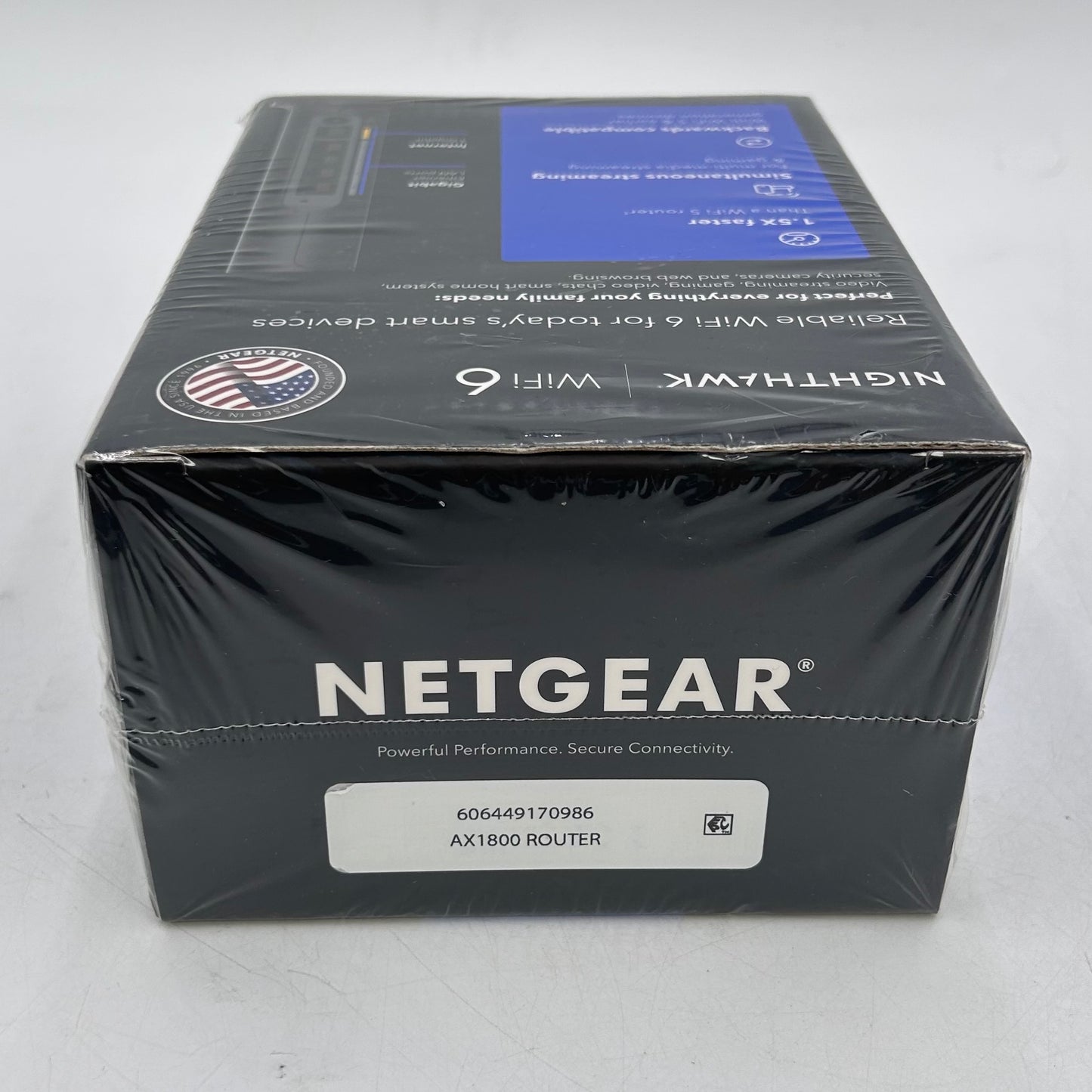 New NETGEAR Nighthawk AX1800 WiFi 6 RAX9-100PS Dual-Band Wireless Router